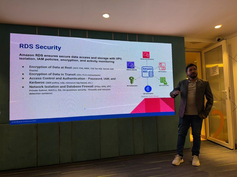 Speaker photo from the Cloud Native Bangladesh Meetup event